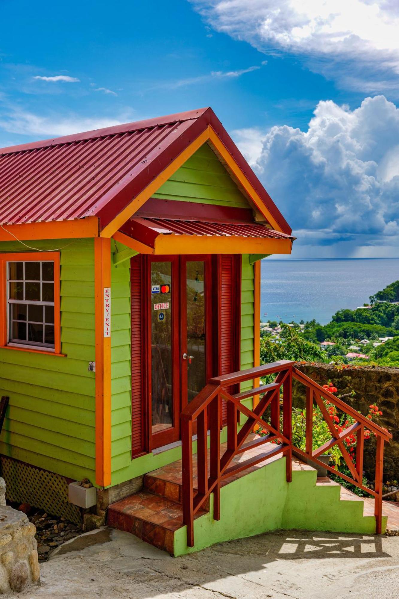 Tropical Paradise View Anse La Raye Exterior photo