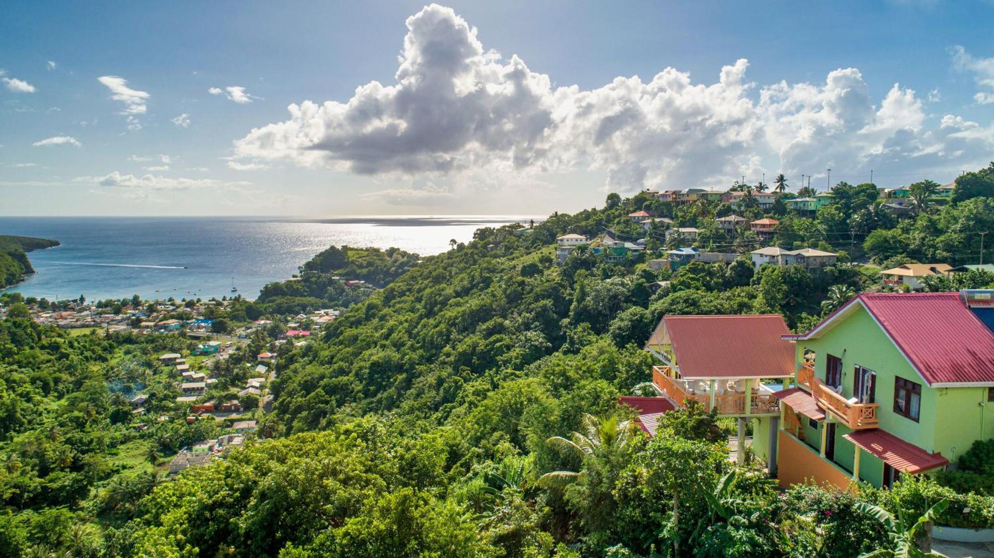 Tropical Paradise View Anse La Raye Exterior photo