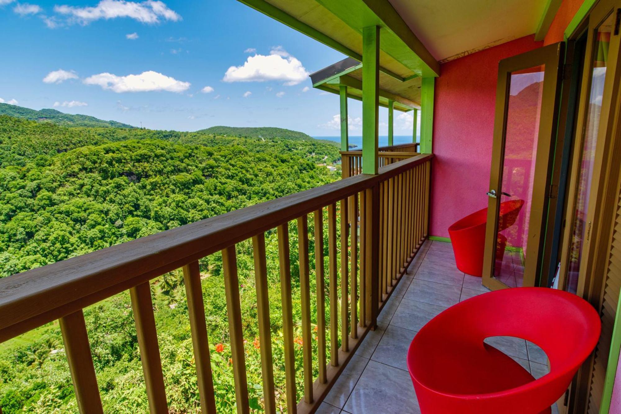 Tropical Paradise View Anse La Raye Exterior photo