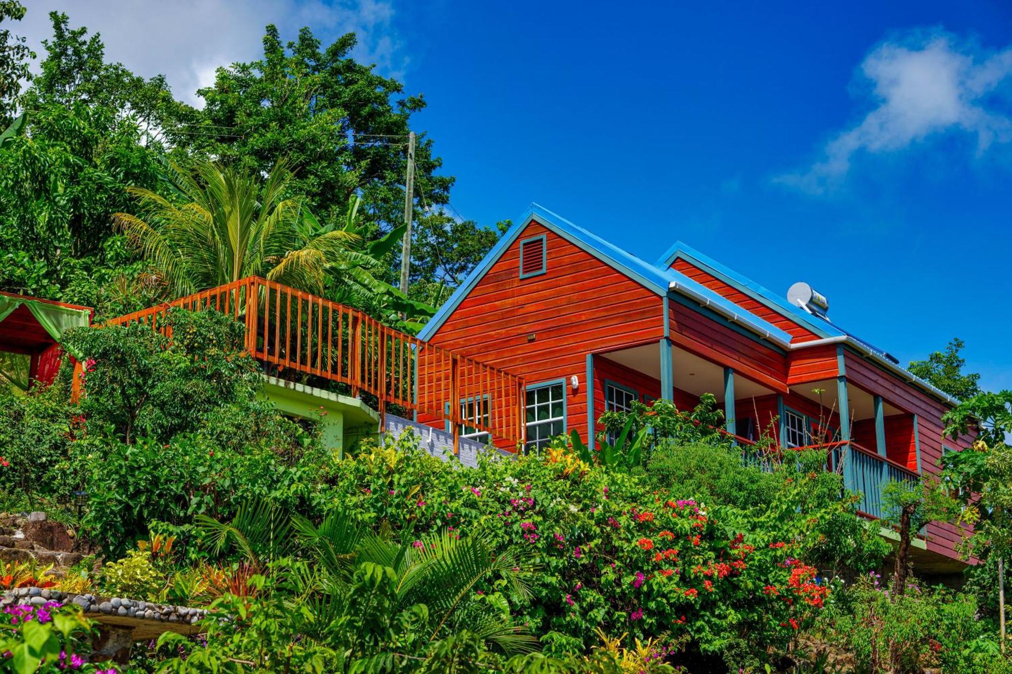 Tropical Paradise View Anse La Raye Exterior photo