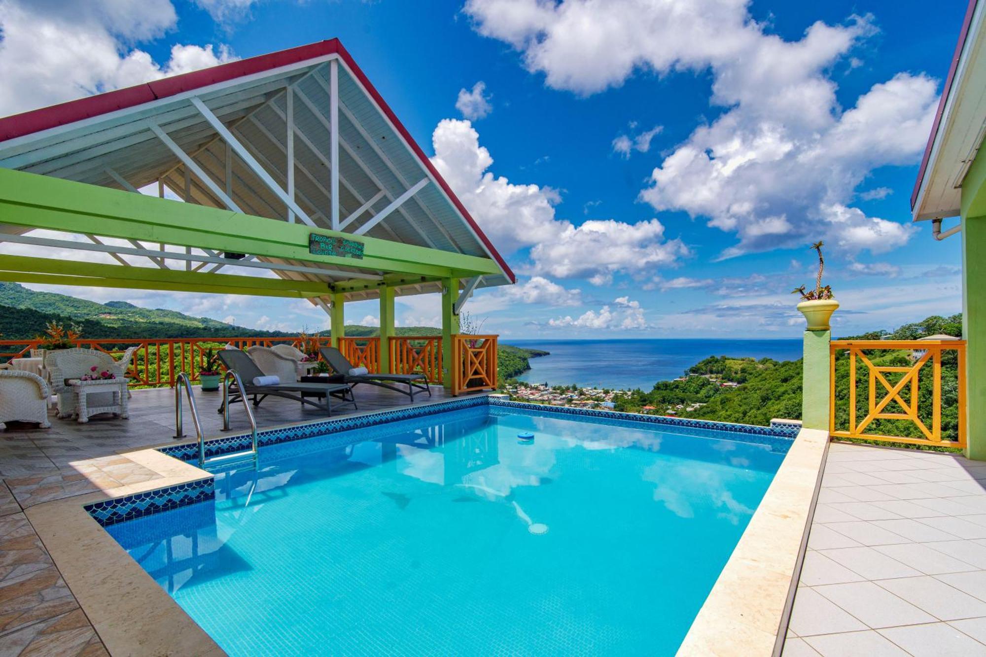 Tropical Paradise View Anse La Raye Exterior photo