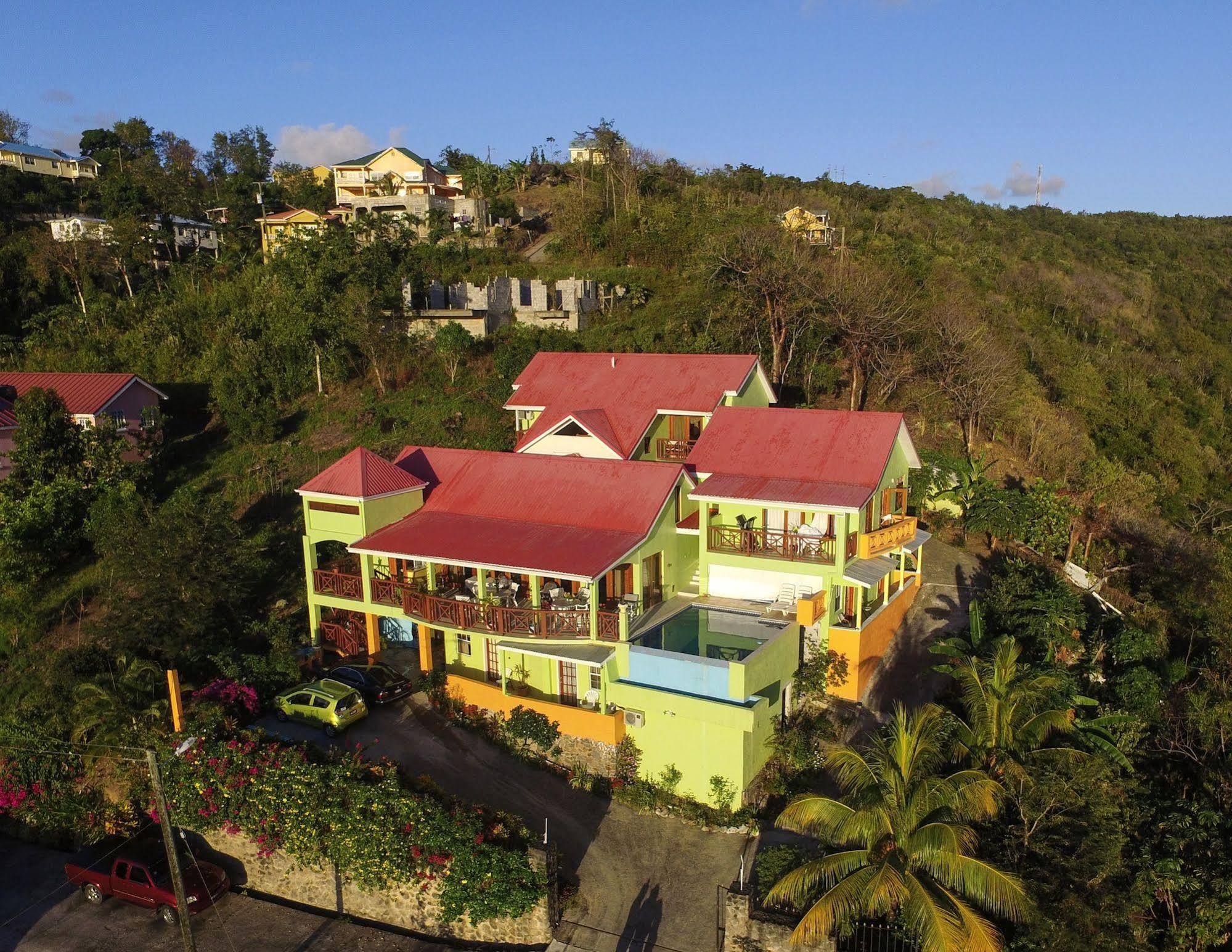 Tropical Paradise View Anse La Raye Exterior photo