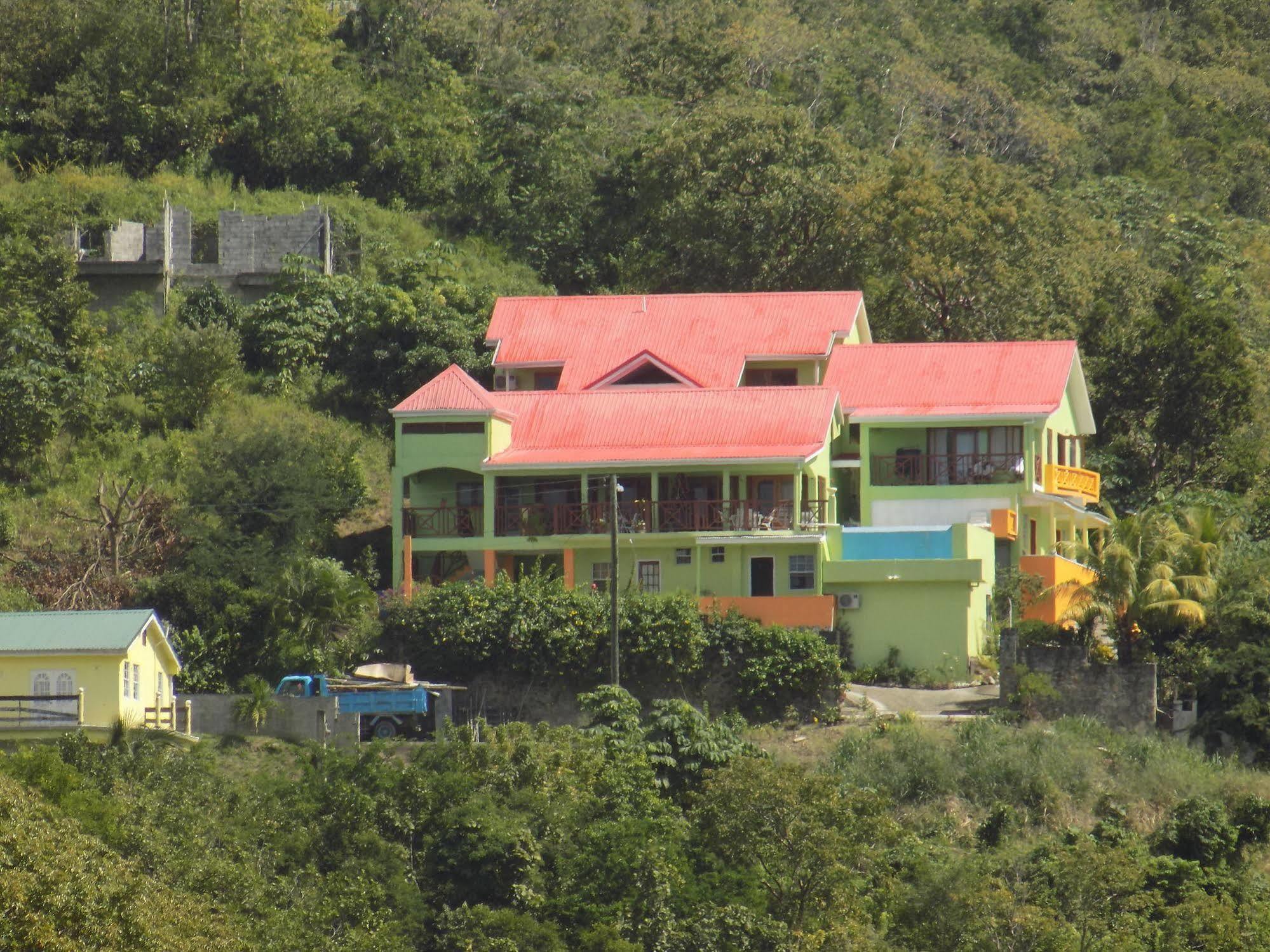 Tropical Paradise View Anse La Raye Exterior photo
