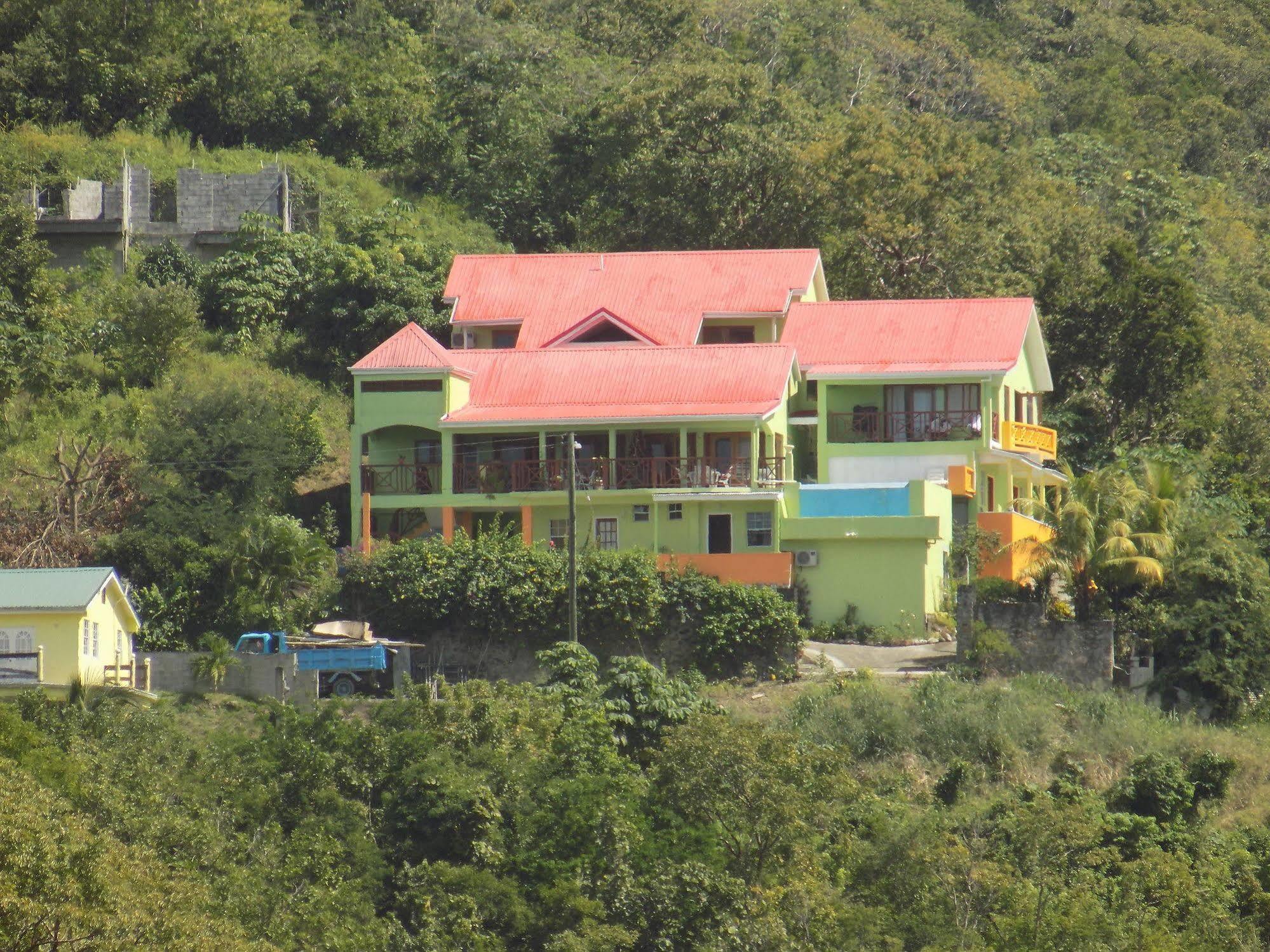 Tropical Paradise View Anse La Raye Exterior photo